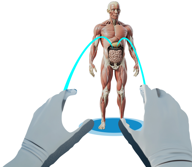 Medical training in VR hero