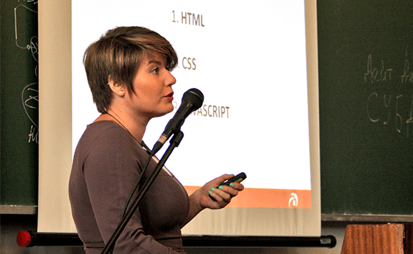 Olga Krivchenko Presentation on front-end