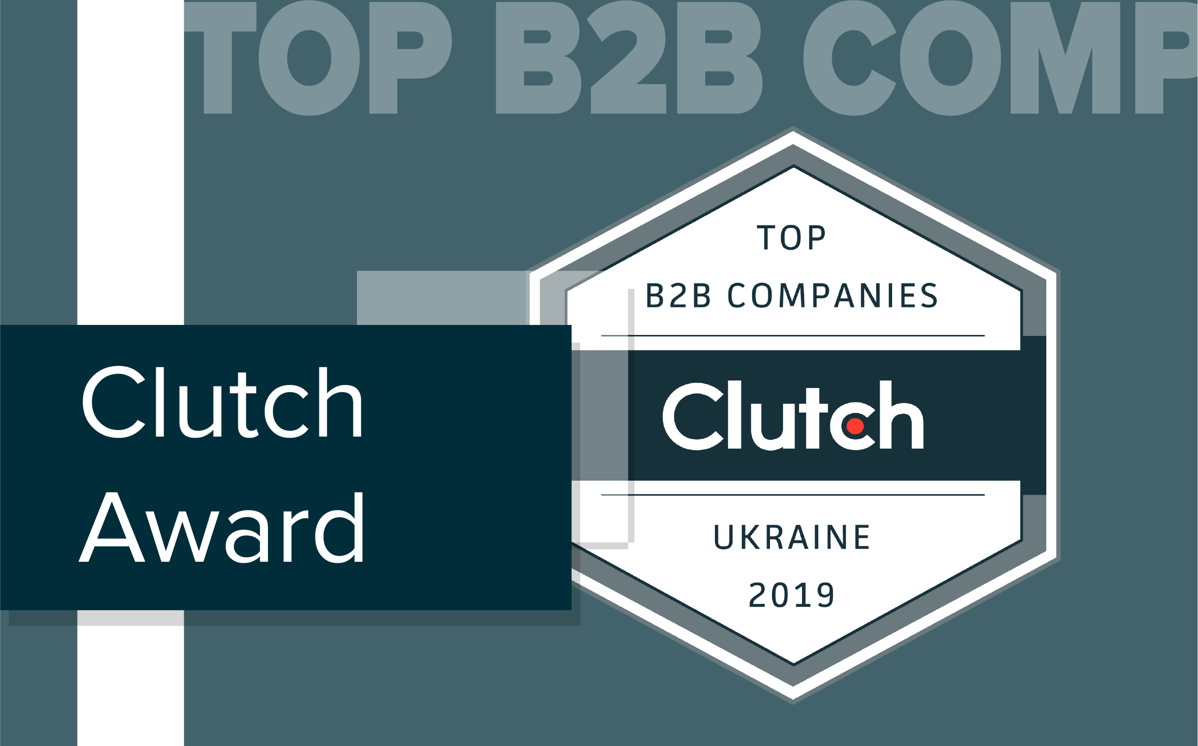 Qualium Systems wins Clutch Leader Award for Best Developers in Ukraine Clutch Award