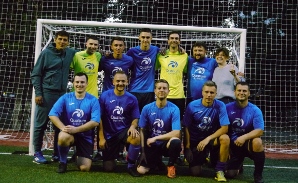 The Qualium Systems futsal team has advanced to the Senior IT League of Kharkiv