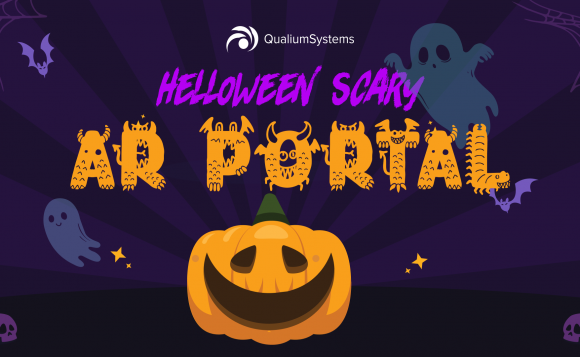 AR portal, which opens a passage to an unknown and scary place