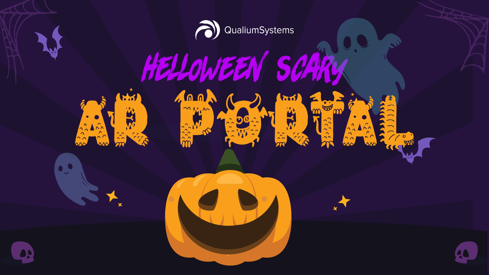 We have made a couple of interesting features to make you feel the Halloween atmosphere even more AR portal, which opens a passage to an unknown and scary place