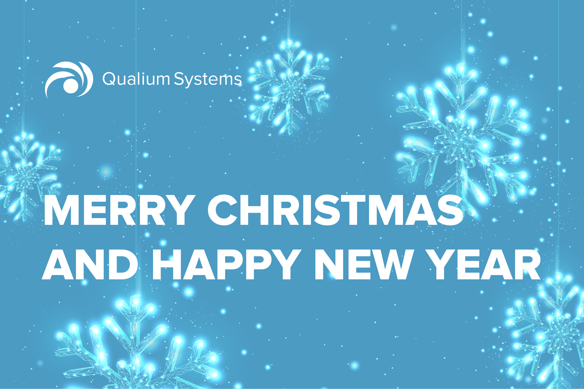 We wish you a Merry Christmas and a Happy New Year