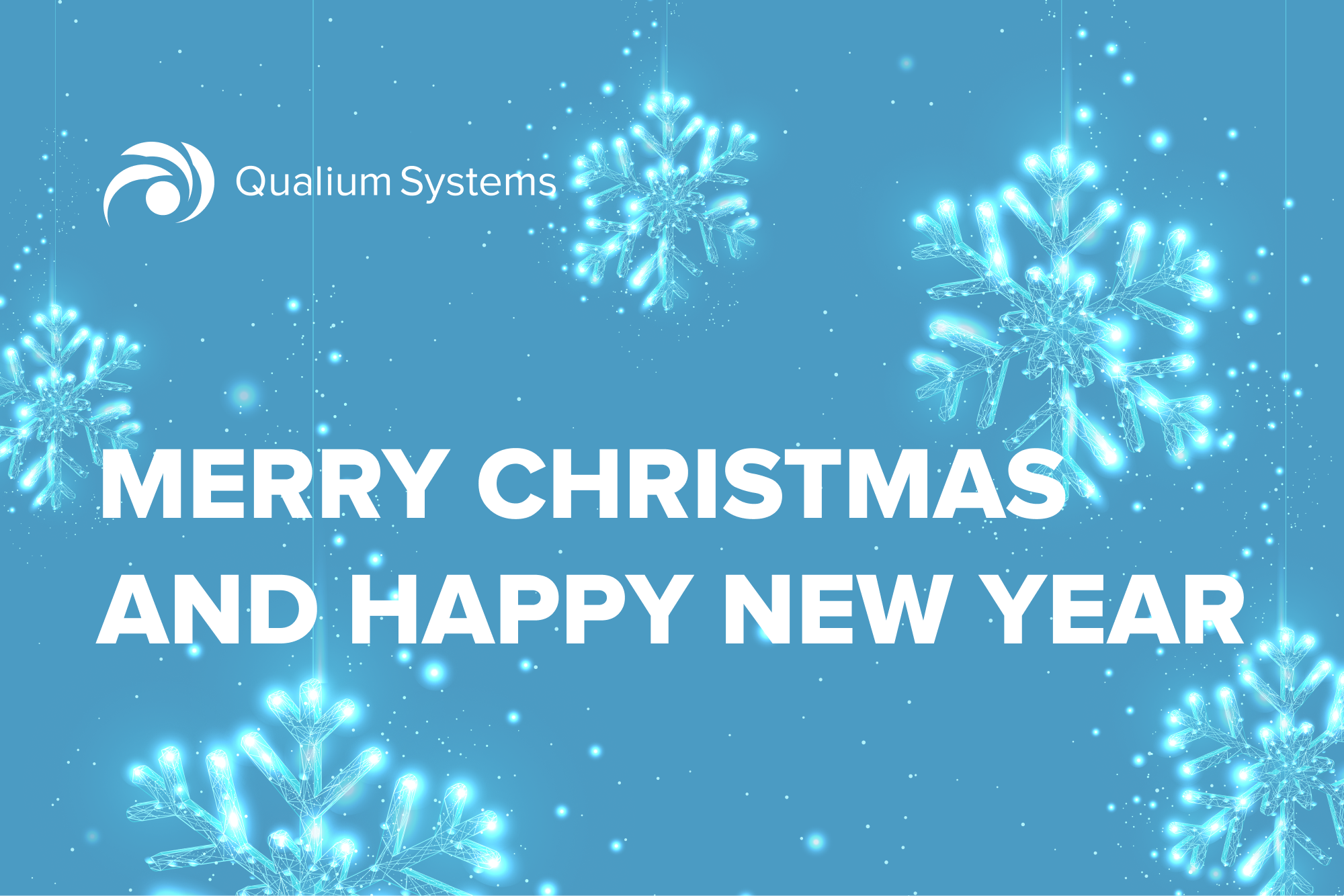 Merry Christmas and Happy New Year We wish you a Merry Christmas and a Happy New Year